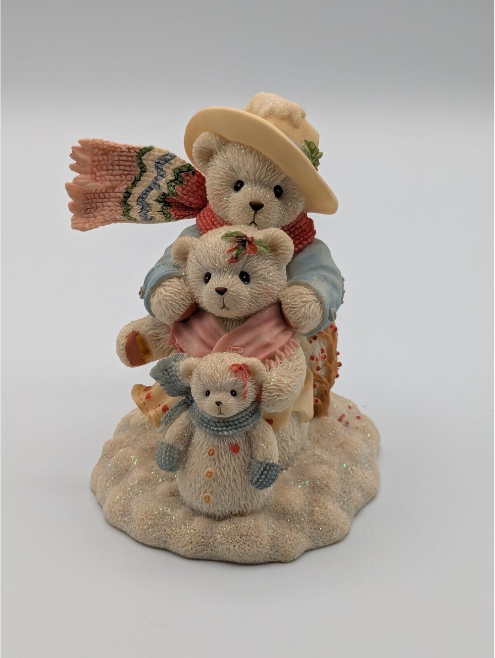 Cherished Teddies Adam Claire Kirsty (104066) 2002 Our Family Has it All